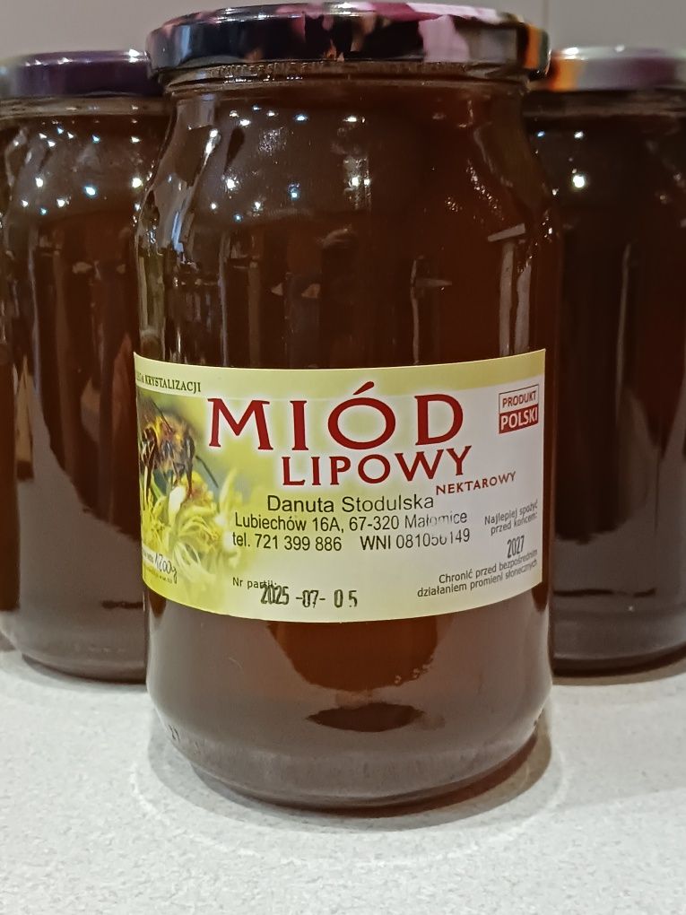 Zestaw Miód Lipowy, faceliowy, wrzosowy,  spadziowy ,rzepakowy