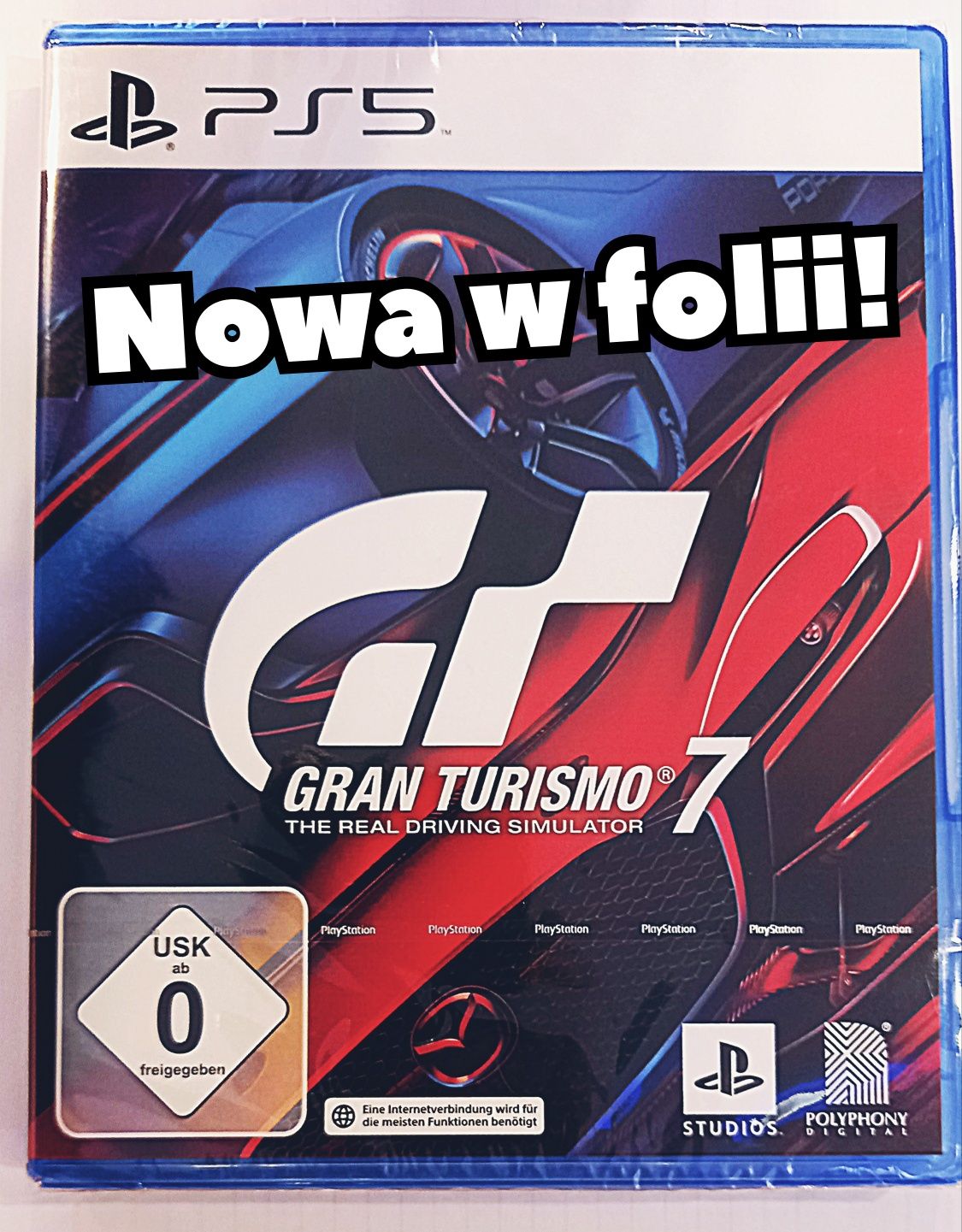 Gran Turismo 7 PL na PS5 /nowa w folii! Sklep Chorzów