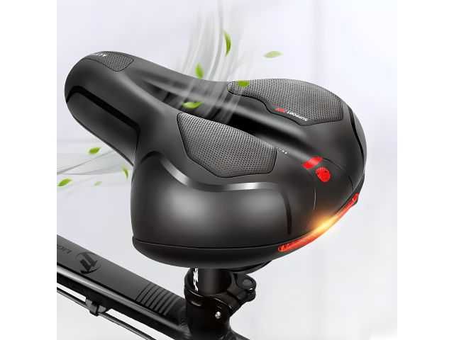 SIODEŁKO ROWEROWE SPORTOWE Siedzenie Miękkie Wygodne Wentylacja Extra