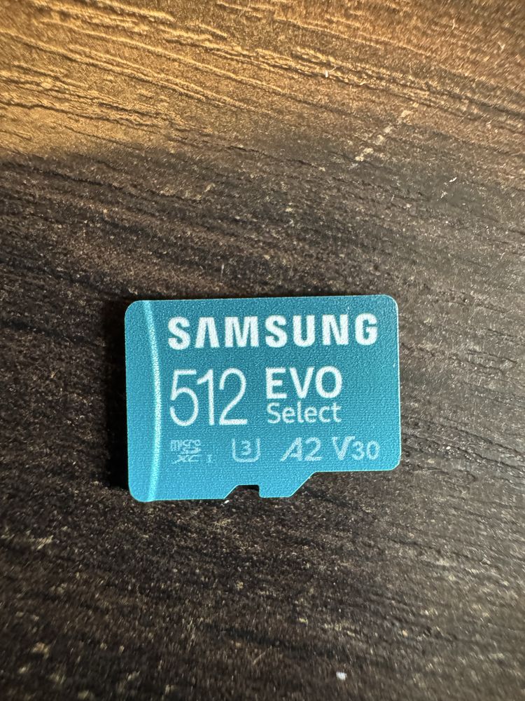 Карта microsd Samsung EVO select 512gb