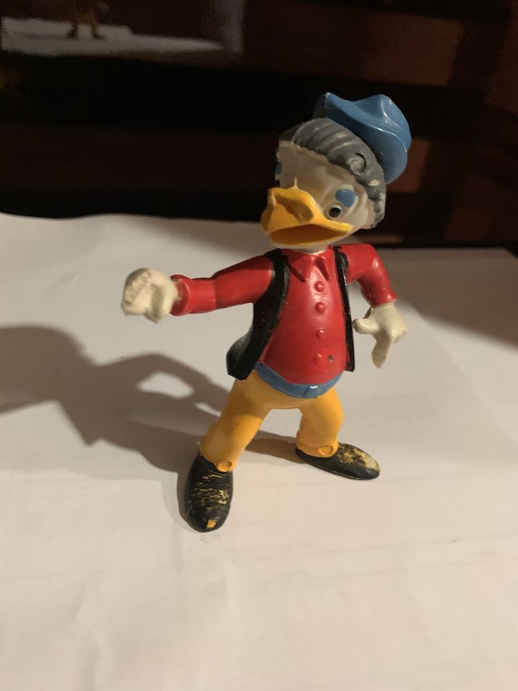 Figura boneco Pvc grande Rara disney Professor Pardal  70 old vintage