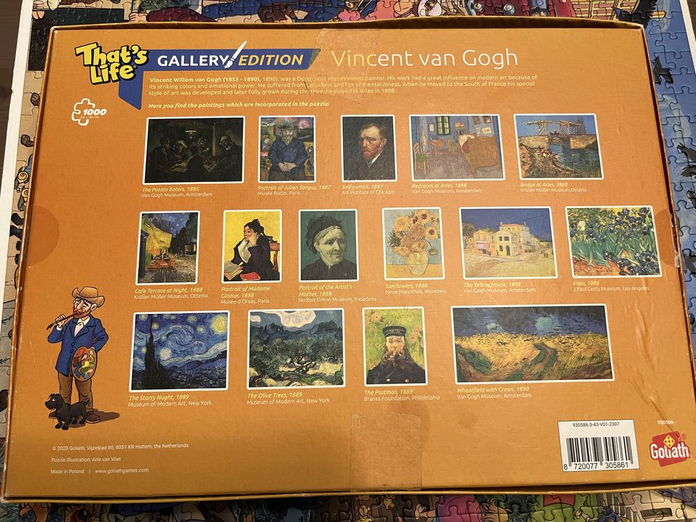 Puzzle 1000 peças Van Gogh