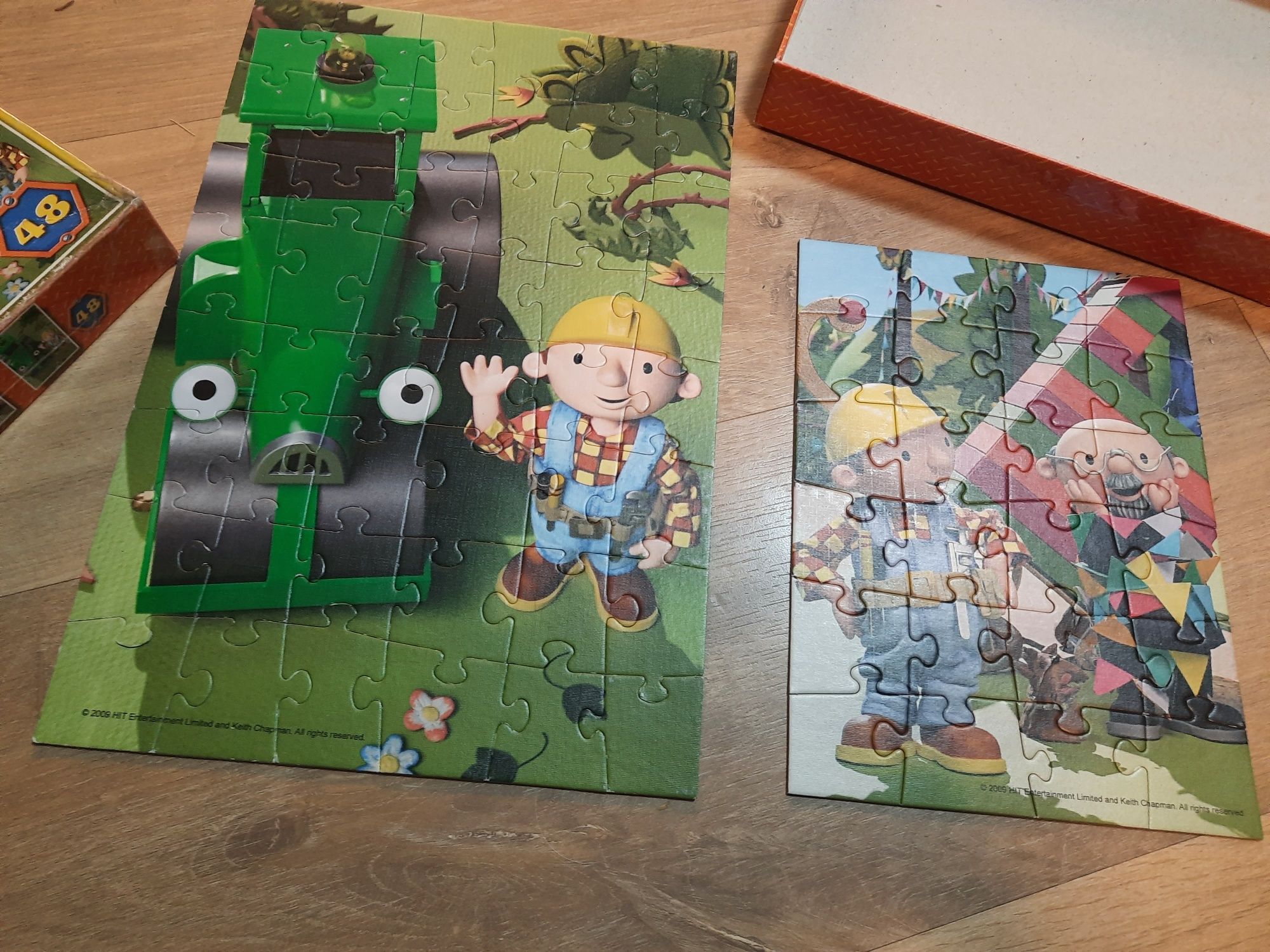 Trefl puzzle Bob Budowniczy zestaw 24 i 48 elementów