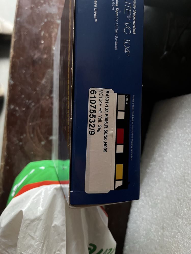ORALITE® VC 104+ taśma odblaskowa samoprzylepna na plandeki żółta