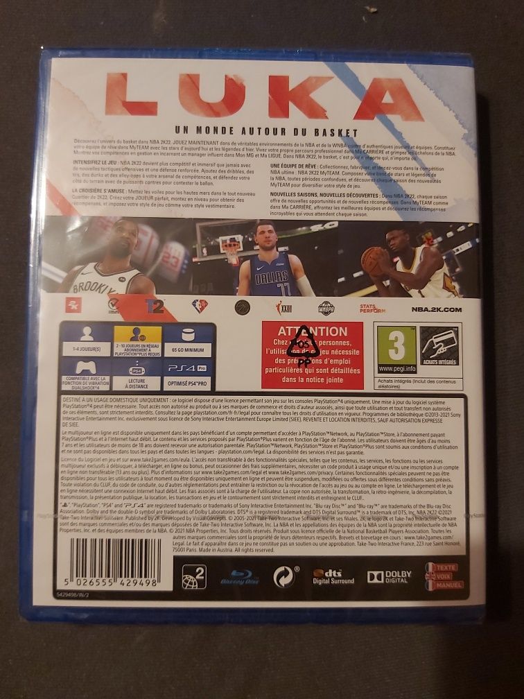 NBA 2K22 NOWA ps4