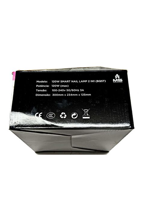 Secador de unhas MS smart nail 120w