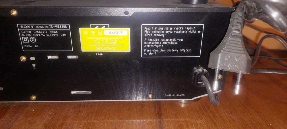 Музикальный центр, Акустическая система , Sony TC-WE 835S, SCD XE 680