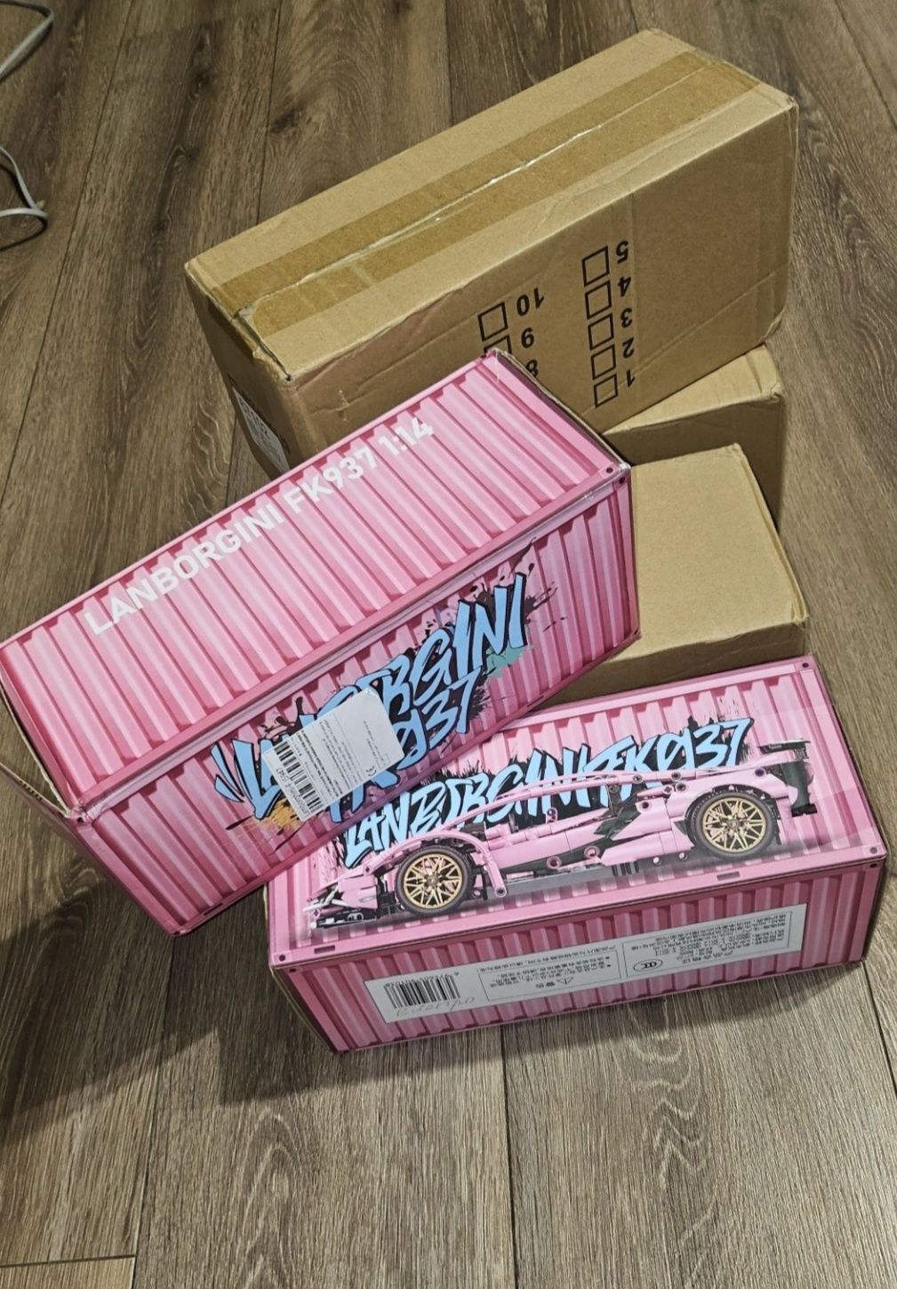 Конструктор автомобіль типу Lego  pink 1314 pc! RC!