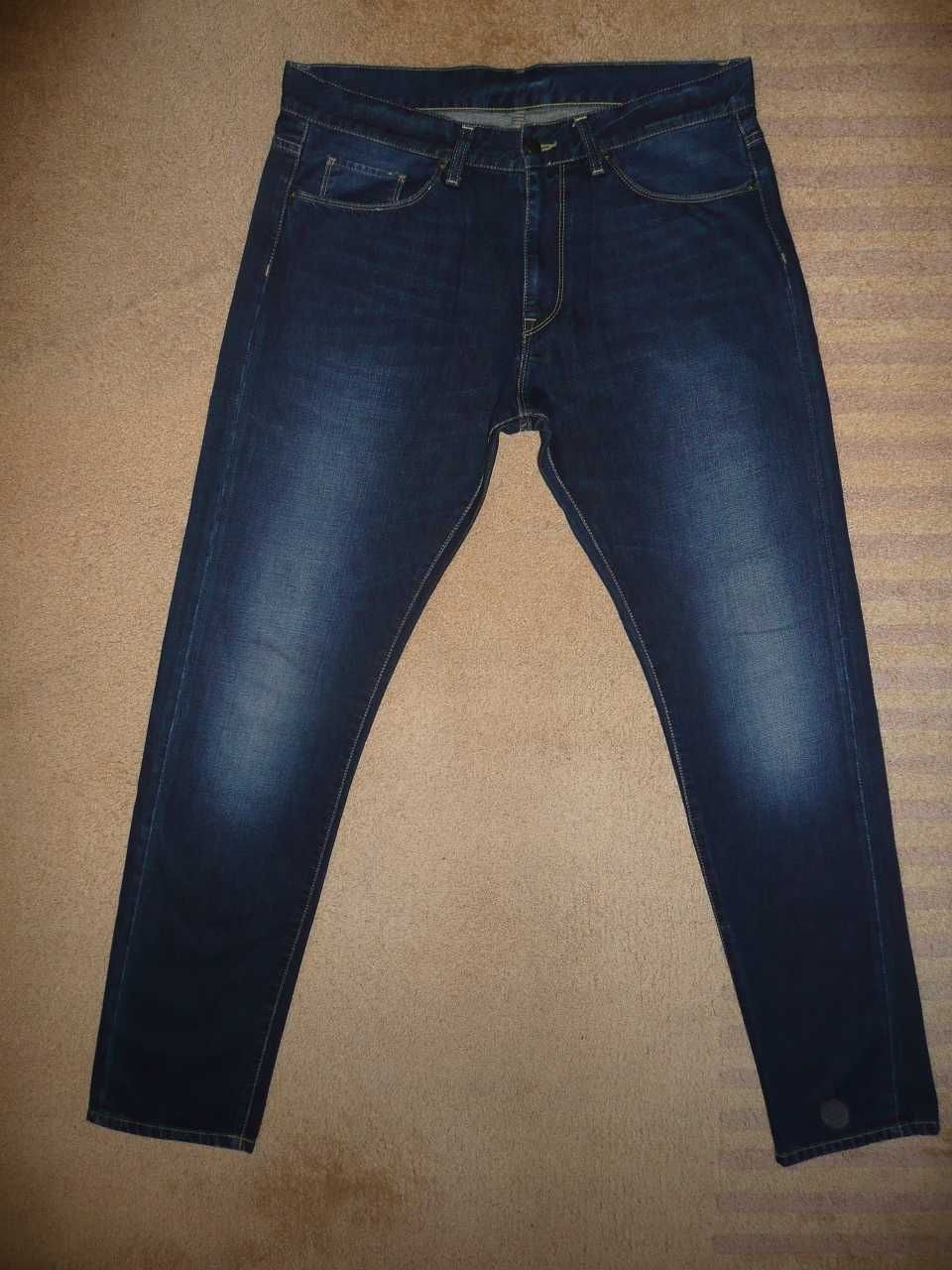 Spodnie dżinsy CARHARTT W33/L32=45/107cm jeansy