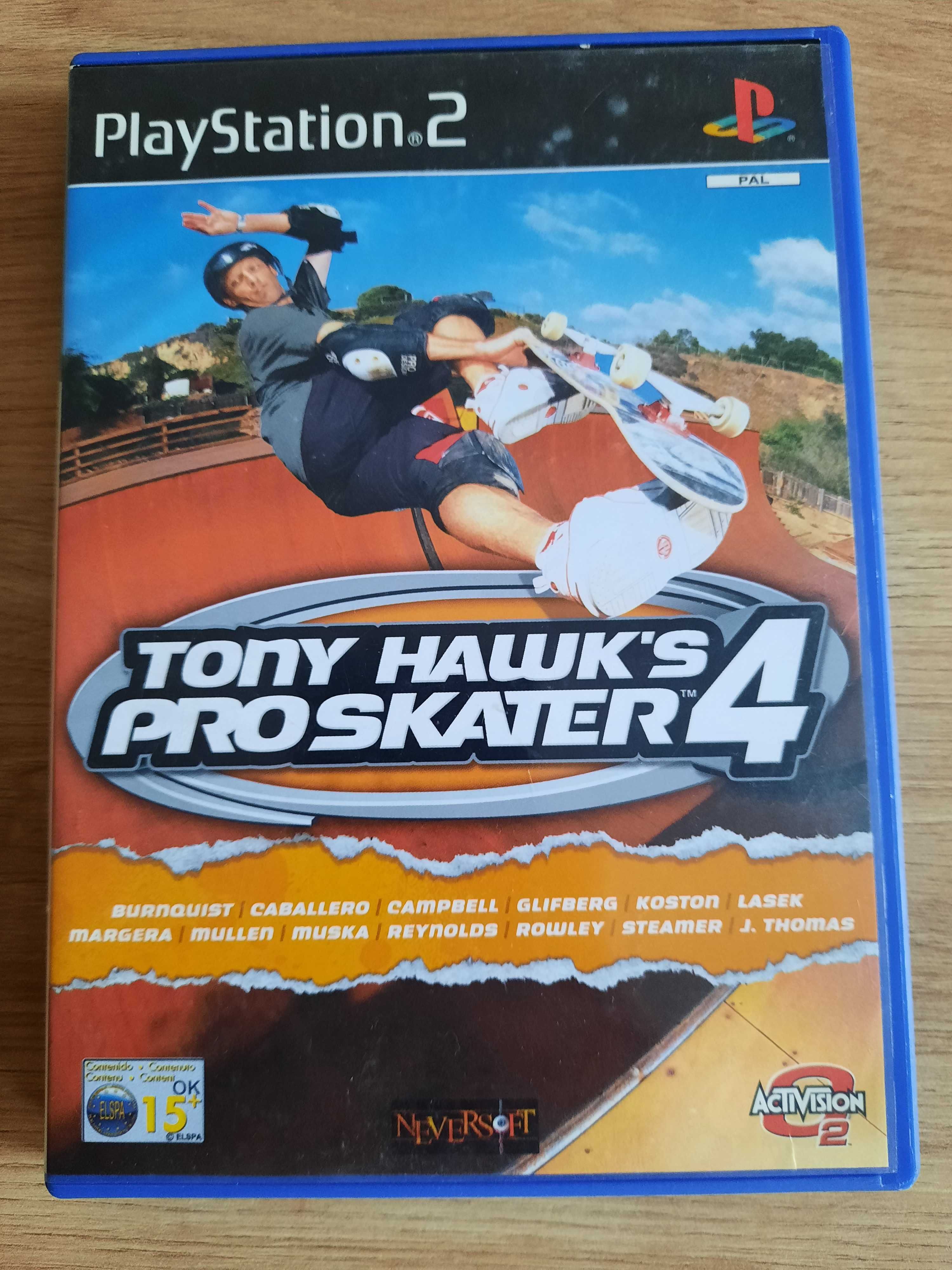 Tony Hawk's Pro Skater 4 gra na PS2