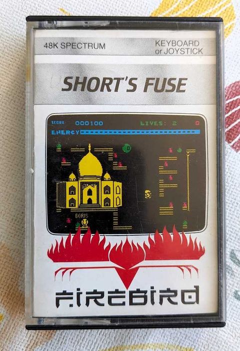 Jogo original ZX Spectrum - SHORT'S FUSE / BOMBSCARE (1984)