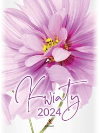 Kalendarz 2024 ścienny A4 Kwiaty bukiety wieloplanszowy