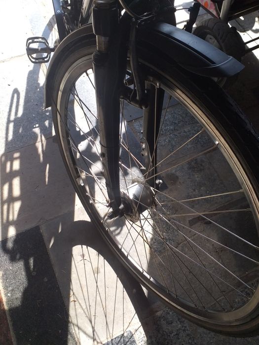 Rower sparta z bagażnikiem