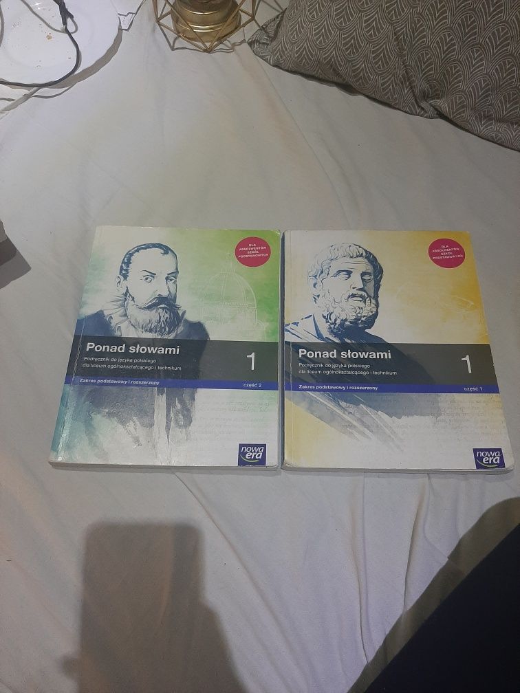 Ponad słowami- podręczniki do j.polskiego klasa 1 liceum/technikum