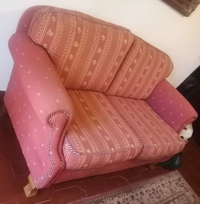 Sofá Vintage de 3 lugares