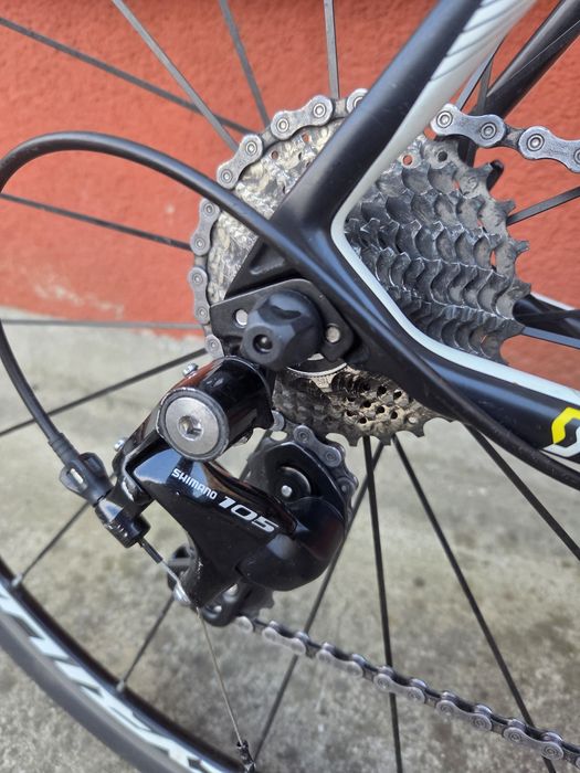 Rower szosowy Scott CR1 Comp roz. L karbon szosa kolarzówka