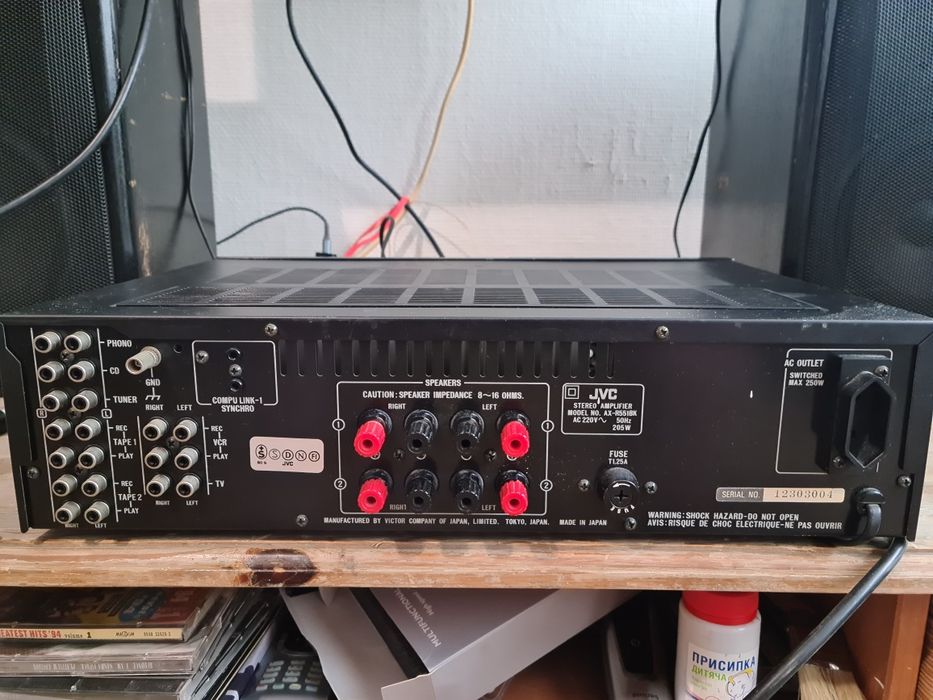 Підсилювач JVC AX-R551 BK