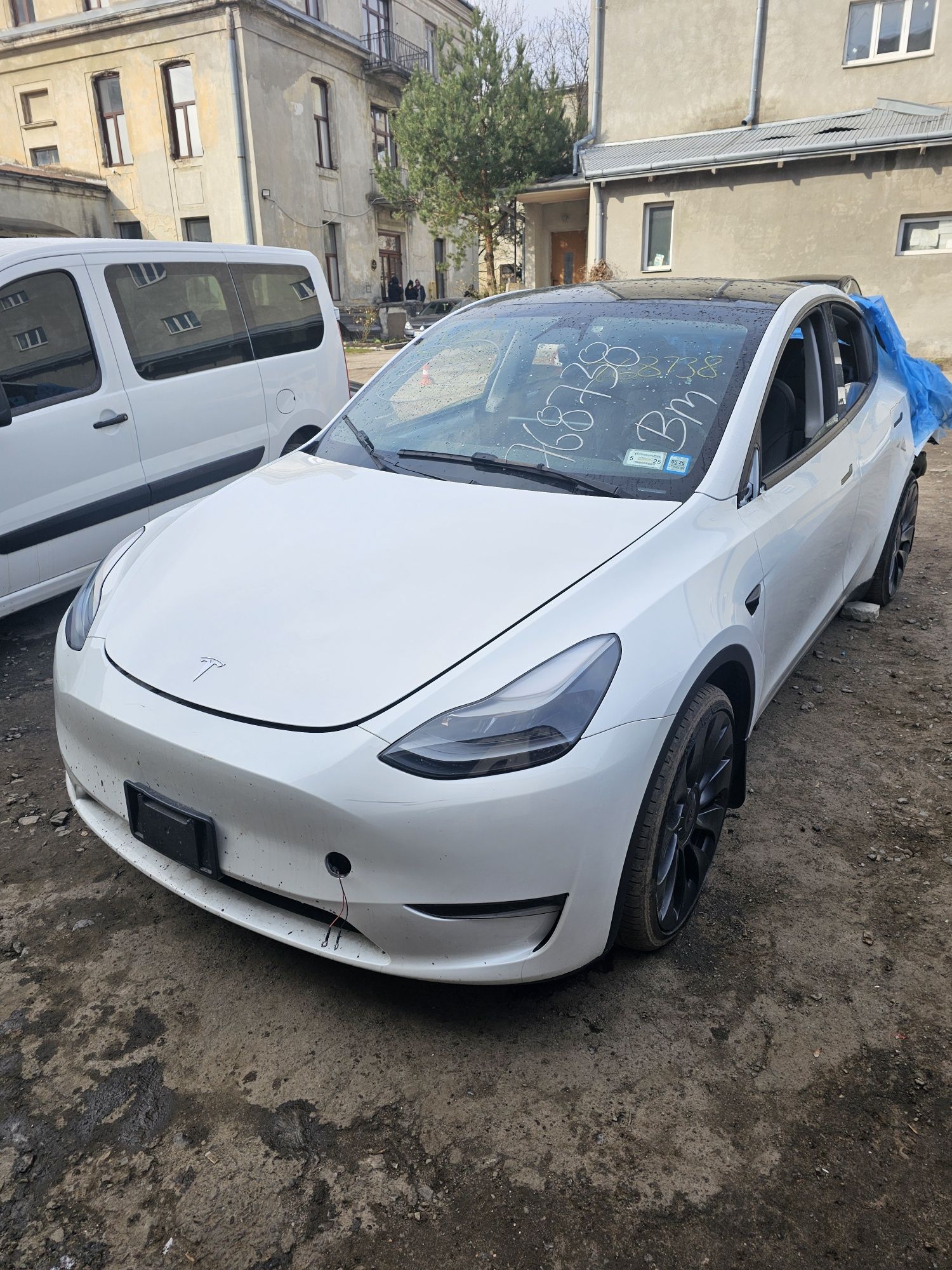 Запчастини Tesla Model Y Performance 2023 PPSW Розборка 5 місць,7 місц