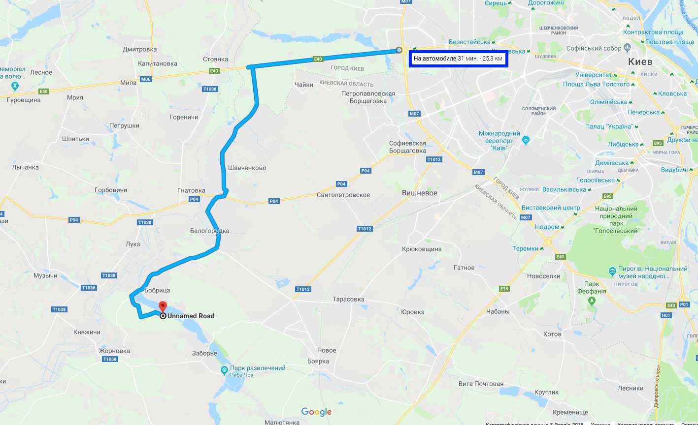Земельна ділянка с.Бобриця, 50 соток  ліс та озеро + 33 квт
