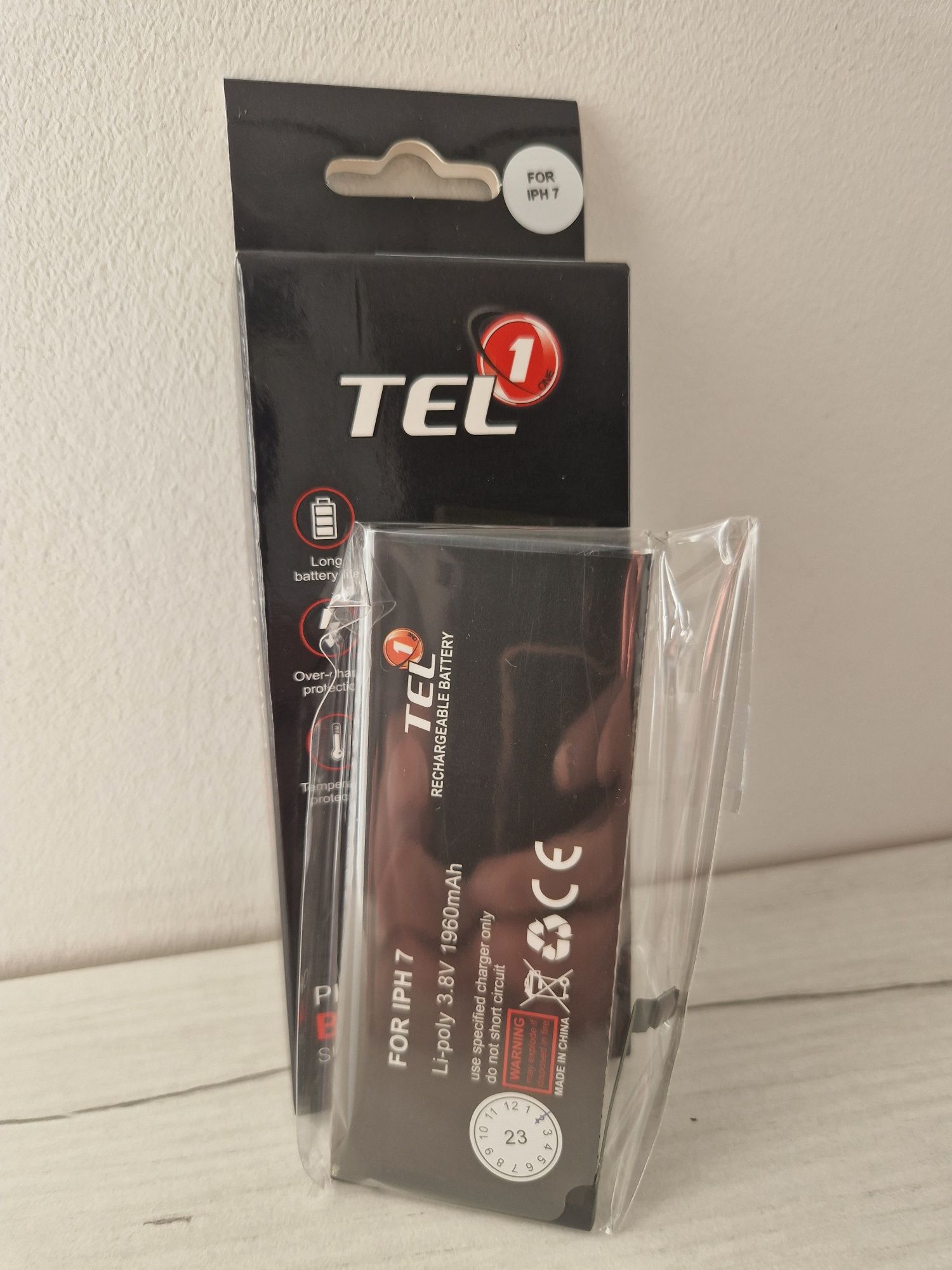 Bateria Tel1 do Iphone 7 1960mAh Li-poly