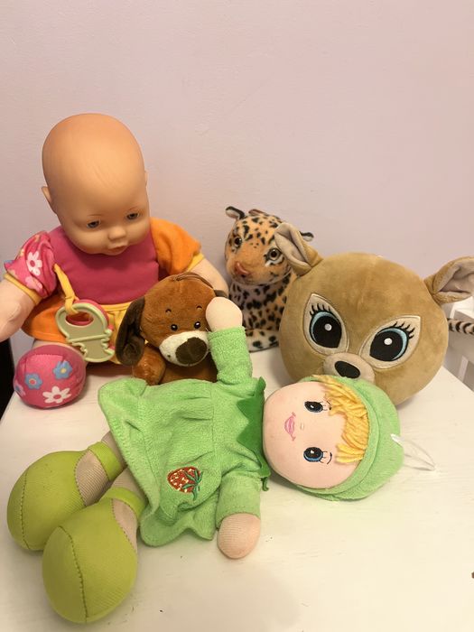 Zamienię Zabawki miękkie pluszaki lalki