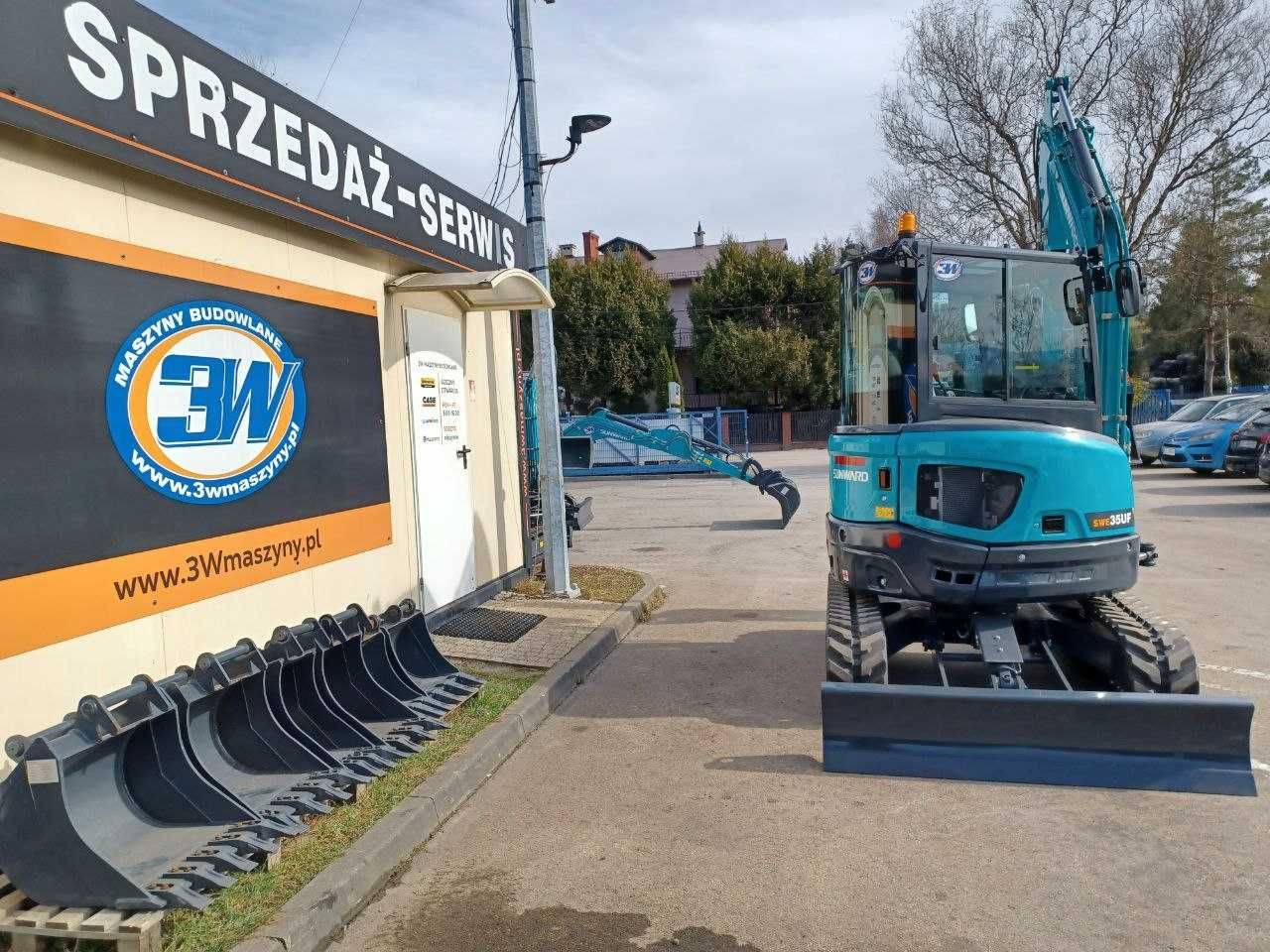 Mini-koparka SUNWARD SWE 35UF Nowa 2025, 3850 kg Gwarancja 5 lat !!!