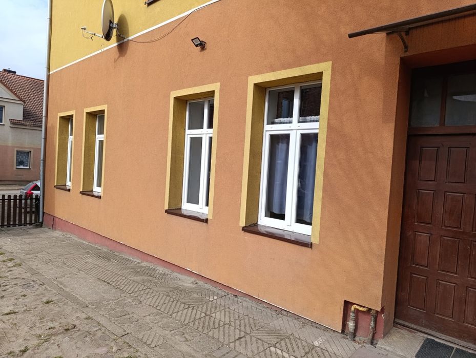 Mieszkanie do wynajęcia Lębork 53m2 dwa pokoje ogród komórka centrum