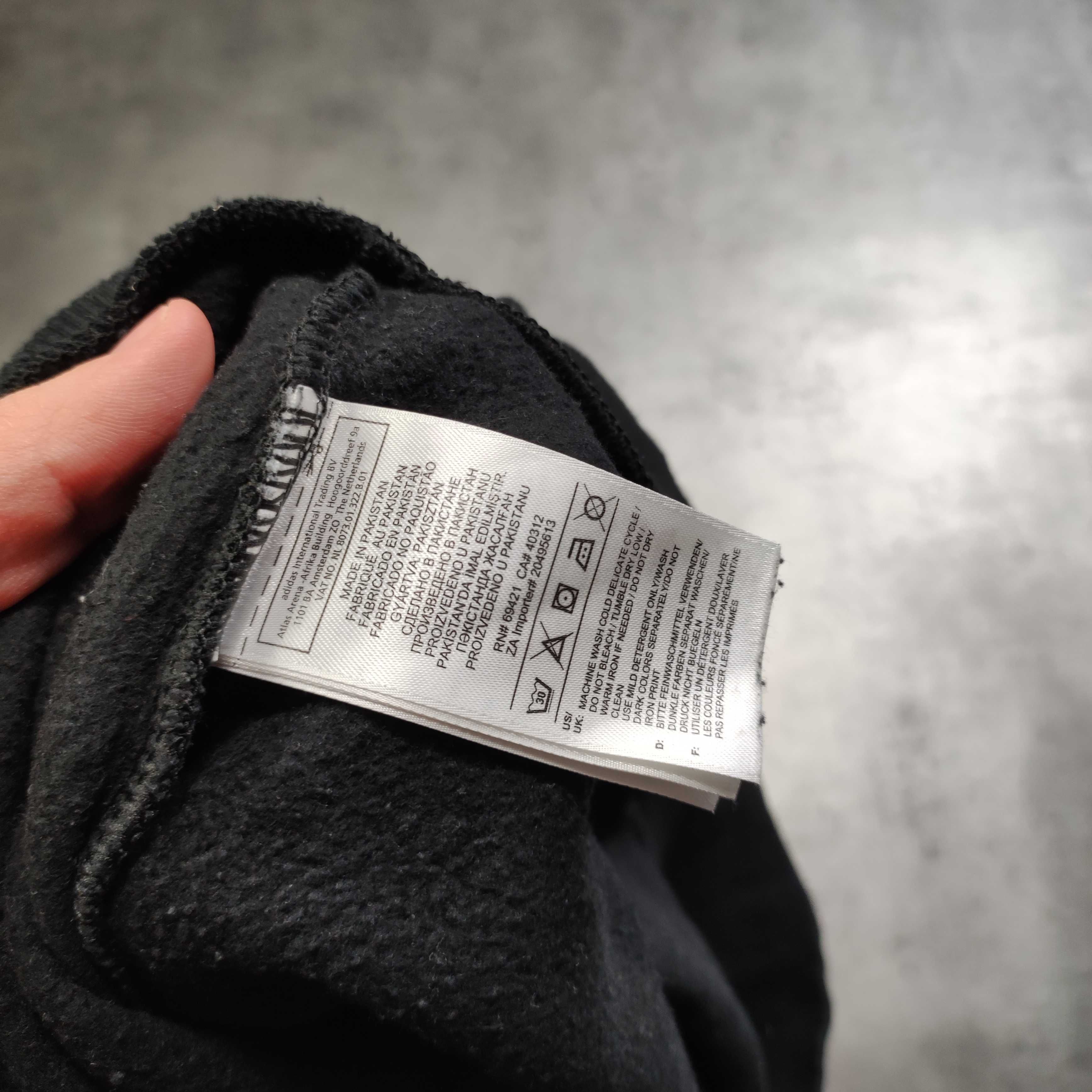 MĘSKA Bluza Bawełna bez Kaptura duże Logo Reebok Sportowa Casual