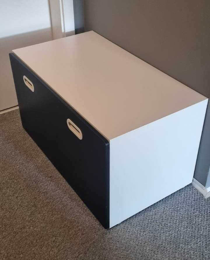 Szafka z szufladą Ikea Smastad - stan bdb. Czarny front.