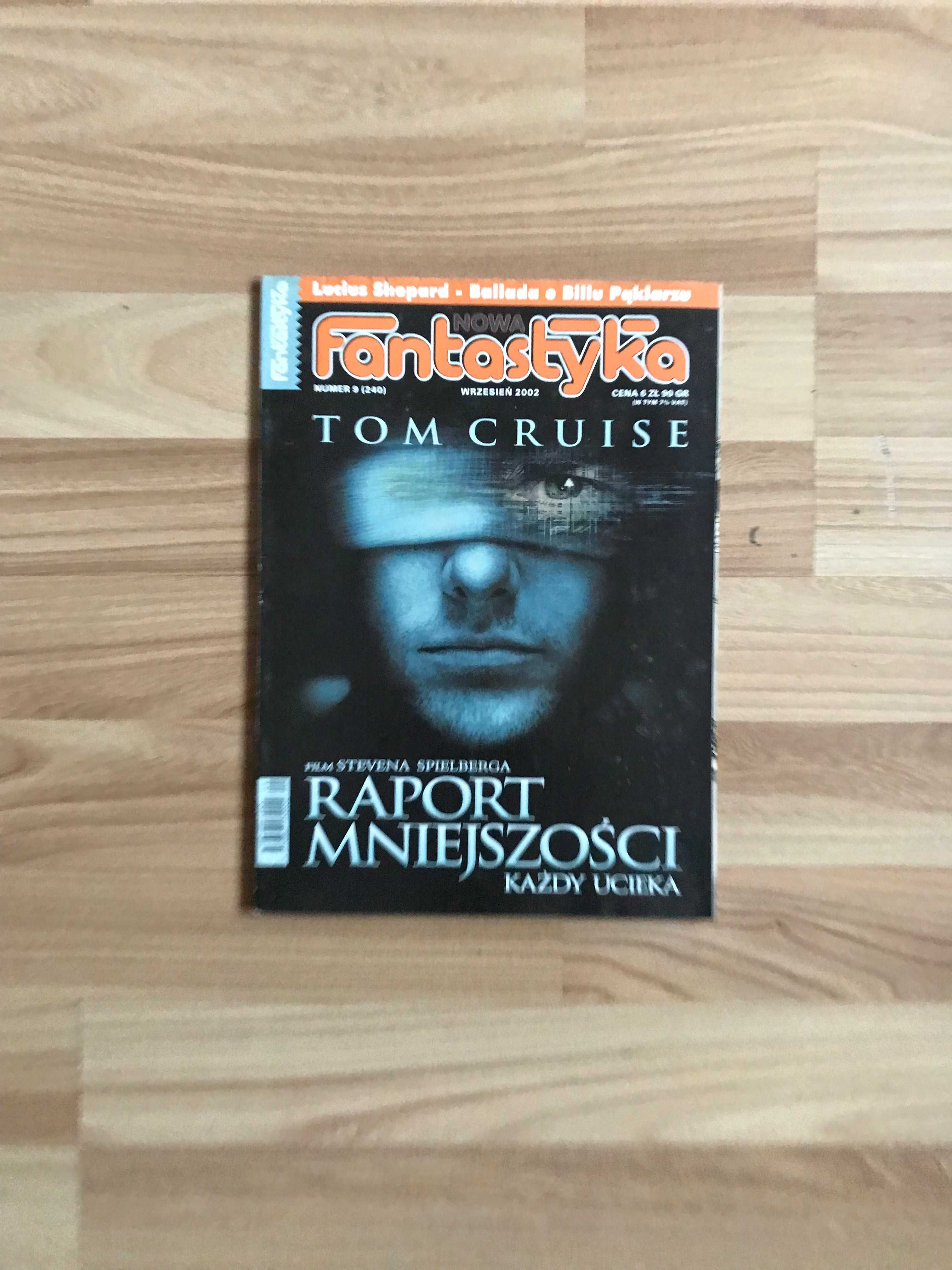 Nowa Fantastyka 9 (240) 2002 Raport Mniejszości  GAIL Stanisław Lem