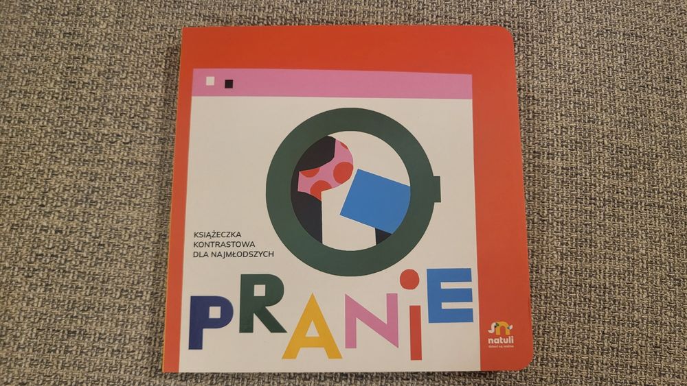 Pranie ksiazka dla dzieci wyd. Natuli