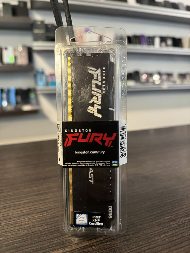 Pamięć RAM KINGSTON DDR5 8GB 5600MT/S CL38 FURY Poznań