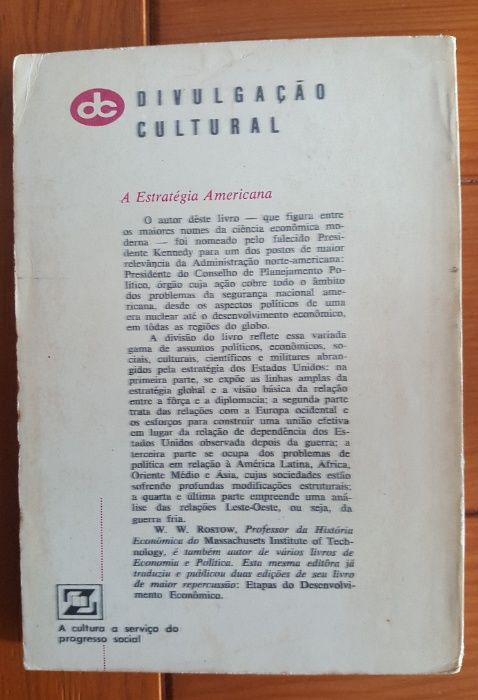 W. W. Rostow - A estratégia Americana