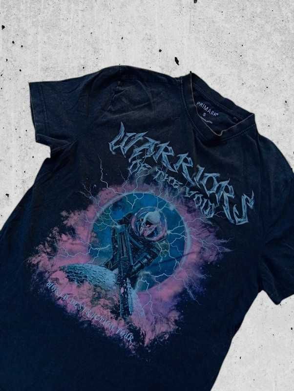 Czarna męska koszulka Primark affliction