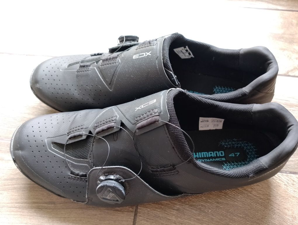 Buty gravel szosa mtb Shimano XC3 r.47 29,8cm boa fizik giro sidi