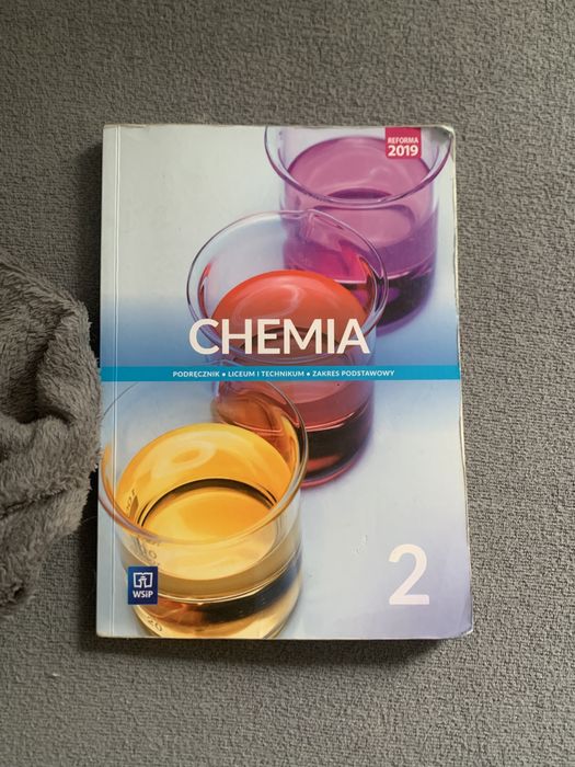 Książka podręcznik chemia klasa 2 i 3 technikum liceum zakres podstawo