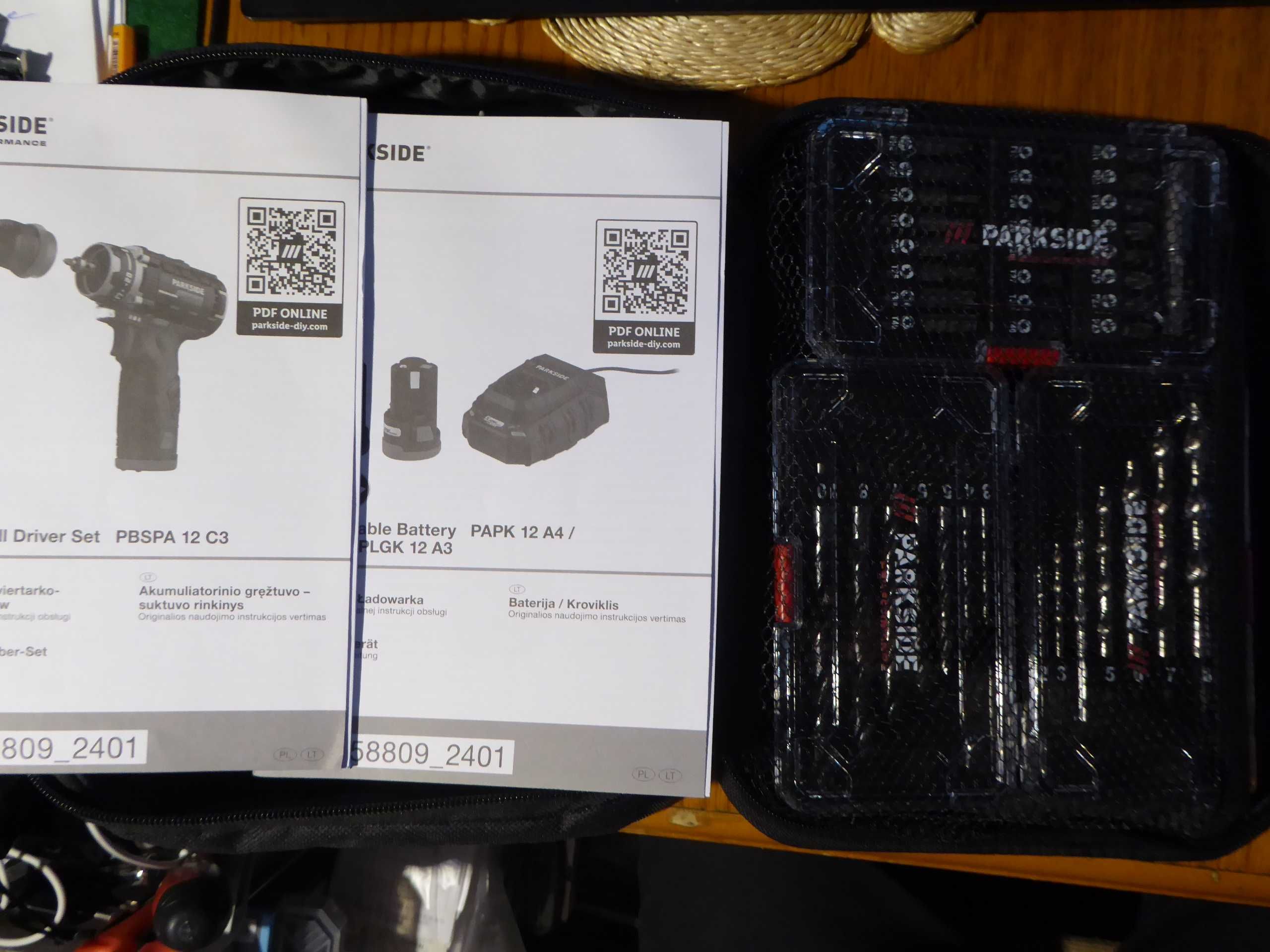 Nieużywana PARKSIDE PERFORMANCE PBSPA 12 E4 z 2 aku. 2Ah i ład. 2,4A