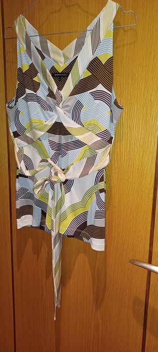 Top S em poliester da BCBG Max Azria