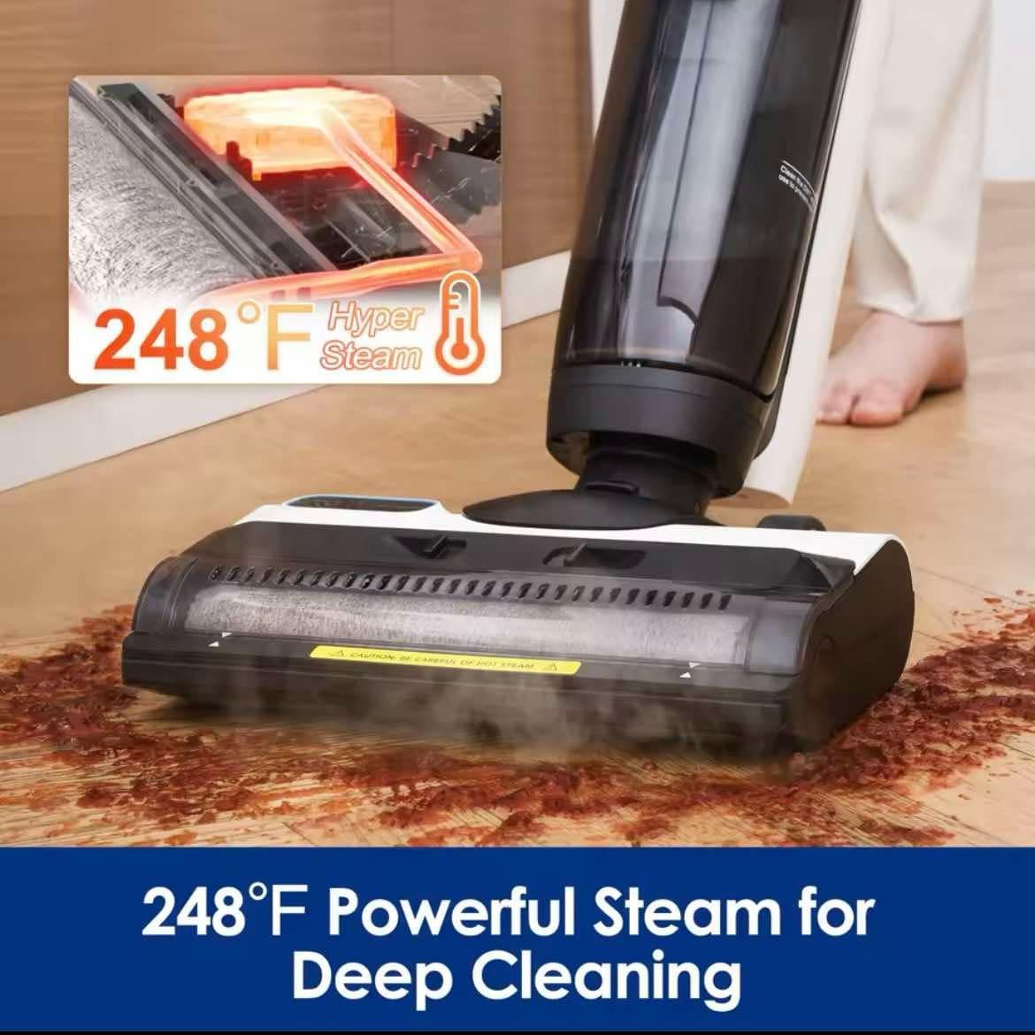 Tineco iFLOOR 5. Odkurzacz parowy na mokro i sucho