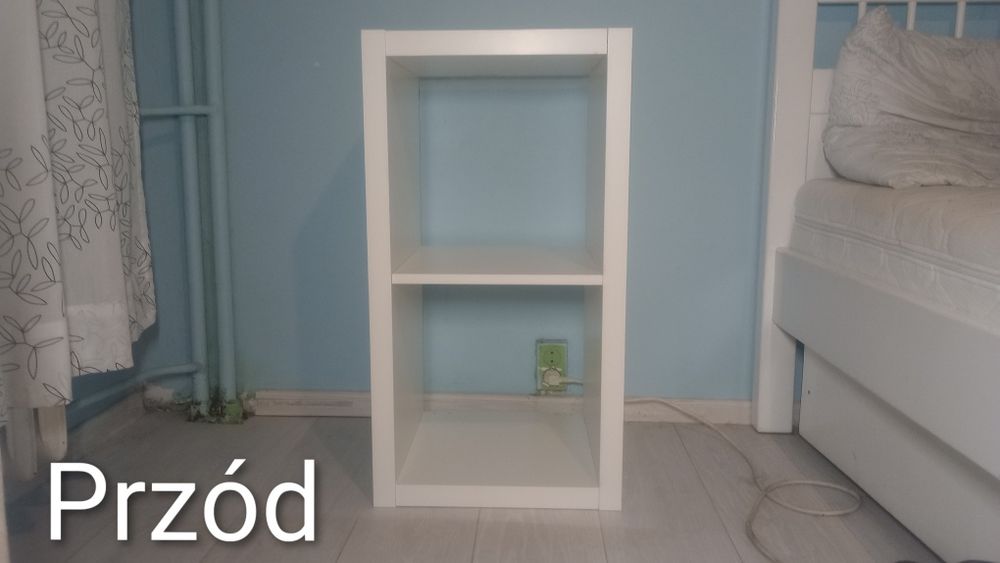 Ikea kallax Regał biały 2x1
