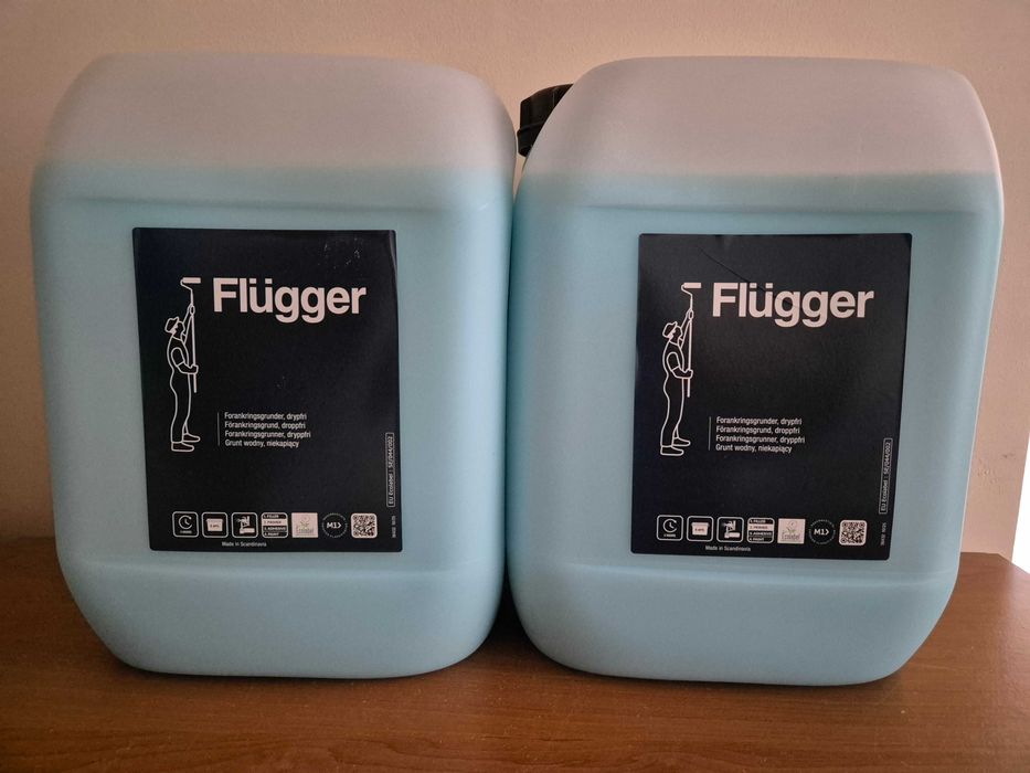 Flugger - Grunt - 10 litrów - Grunt wodny, niekapiący