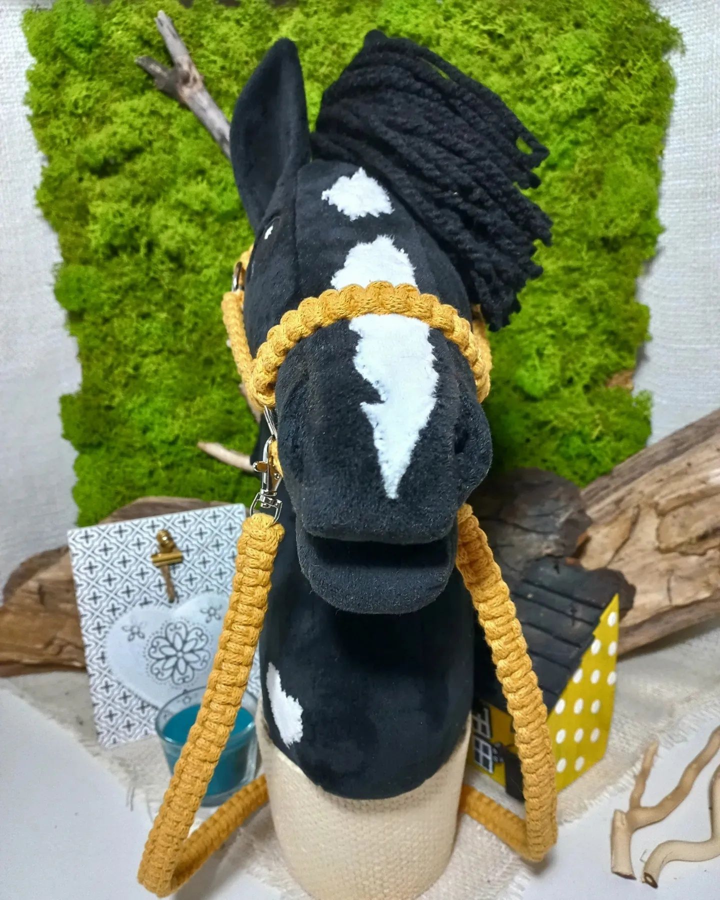 Hobby Horse hand made koń konik na patyku