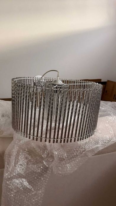 Candeeiro de teto cromado