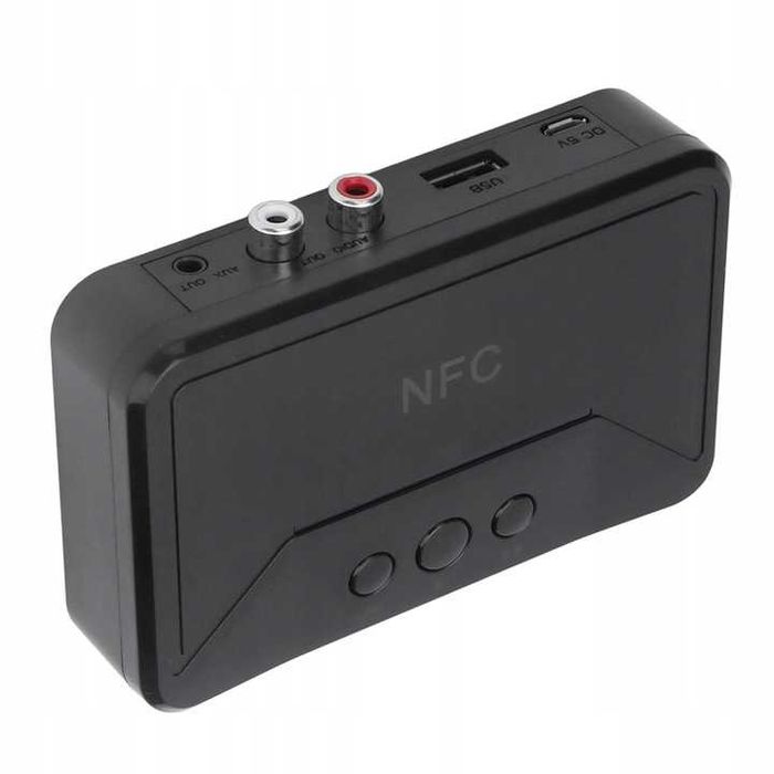 Adapter Bluetooth do wieży/wzmacniacza Uniwersalny RCA, AUX, NFC, USB