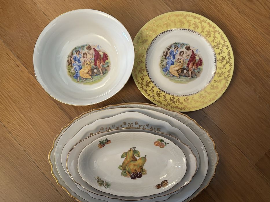 Чешський богемський посуд