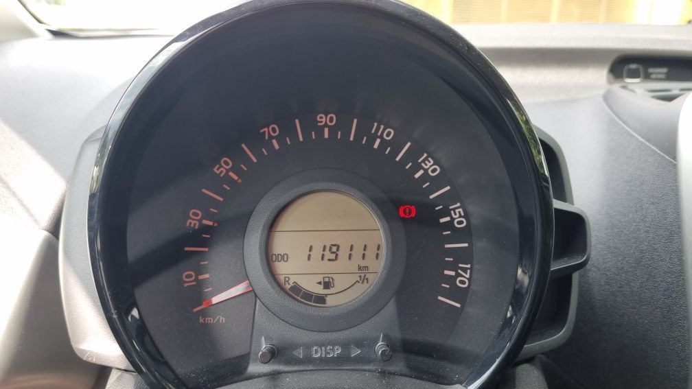 Citroën C1 Wersja II 1.2 Benzyna 5drzwi Czarny Klima Nowy rozrząd Ledy