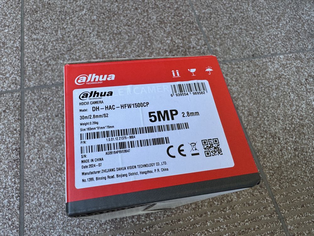 Kamera Dahua 4w1 5Mpx HAC-HDW1500CP2.8mm