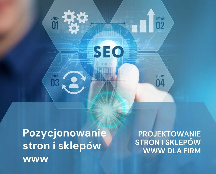 Projektowanie stron, Strona www, Sklep www, Pozycjonowanie, SEO