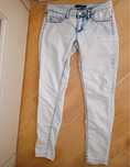 Tally Weijl skinny jeans jasnoniebiskie