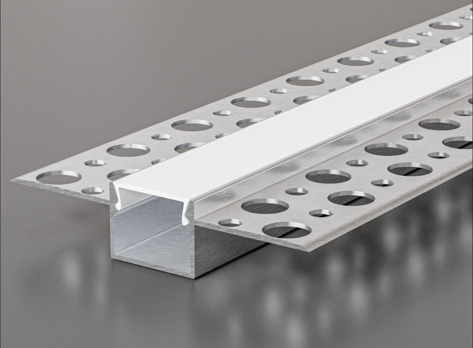 Profil LED Wpuszczany Wpust Do Płyt Karton Gips 2M